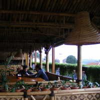 Menghirup Aroma Bambu di Saung Galuma