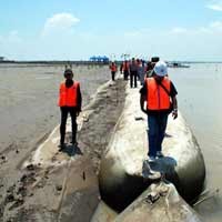 Siapkan Dana Rp 15 Miliar Membuat Pulau Buatan dari Lumpur 