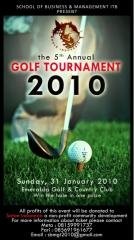 SBM ITB Gelar Turnamen Golf Non Profit