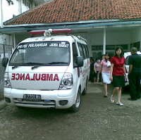 Ambulans PDIP Jabar Jemput Jenazah Emon