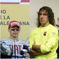 Olahragawan Spanyol Berpose untuk Afrika