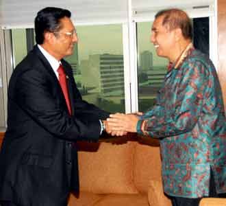 Fadel Temui Ketua BPK