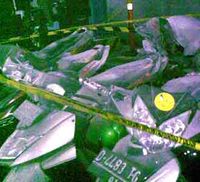 11 Motor Terbakar di Parkiran BEC