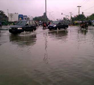 Diguyur Hujan, Pekanbaru Banjir