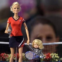 Clijsters Jadi Barbie