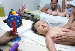 Saat si Kecil Bermanja di Spa Baby