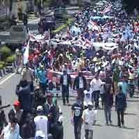 Pendukung SBY di Mojokerto Tolak Pansus Century