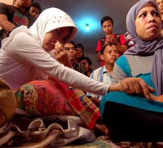 Adik Nasrudin Menangis