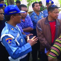 Eksekusi Empat Rumdin TNI AL Diwarnai Protes