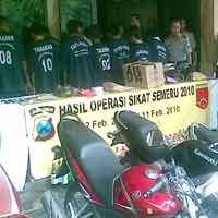 Operasi Sikat Semeru, Tangkap 27 Penjahat Jalanan