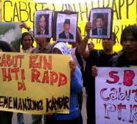 Demo Tutup Izin RAPP