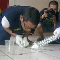 Polisi Teliti Darah Kering di Markas Bendera