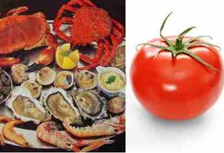 Hasrat Bercinta Prima dengan Seafood dan Tomat