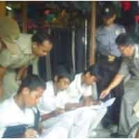 Jelang Unas, Dinas Pendidikan Mojokerto Razia Pelajar Bolos