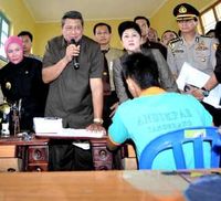 SBY Sidak Lapas Anak