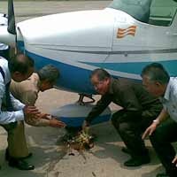 Menteri BUMN Resmikan Merpati Pilot School