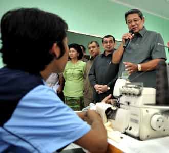 SBY Tinjau PPKS Anak Bambu Apus