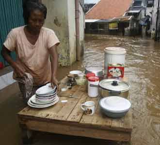 Yang Unik di Banjir Jakarta
