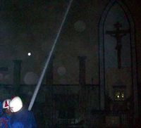 Gereja Gembala yang Baik Terbakar