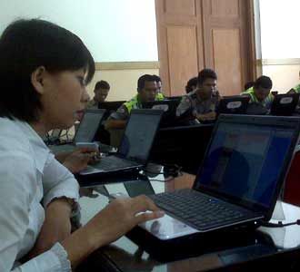 Polisi Bandung Dilatih Ngeblog
