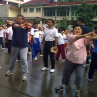   Separuh Jiwaku Pergi Iringi Senam SBY dan Ibu Ani