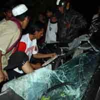 Sebelum Tabrak 2 Mobil dan 2 Motor, Laju Truk Oleng