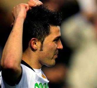 Senyum Villa dan El Che di Mestalla