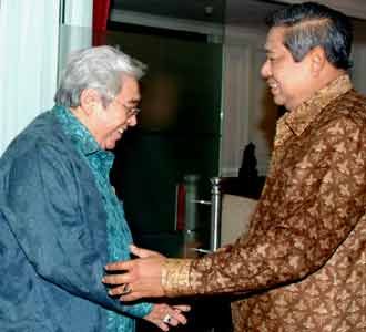 SBY Terima Taufiq Kiemas