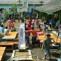 1 Rumah Hanyut, 10 Rusak dan 2 Sekolah Terendam