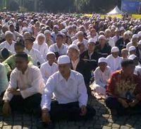 Dzikir Akbar Maulid Nabi di Monas