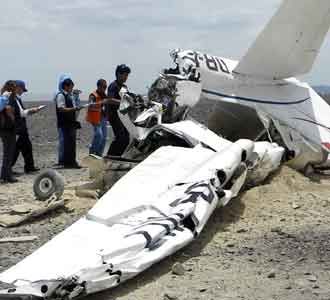 Pesawat Jatuh di Gurun, 7 Orang Tewas