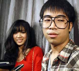 Kebersamaan Widi Viera-Vidi Aldiano