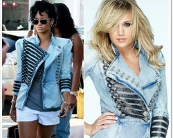 Intip Selebriti Berjaket Militer