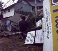 40 Rumah di Kampung Cigiringsing Rusak