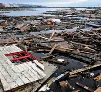 Gelombang Tsunami Terjang Chili