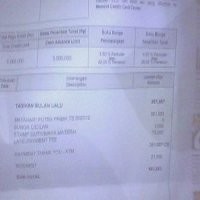 Kena Denda Karena Tidak Mendapat Lembar Tagihan Kartu Mandiri 