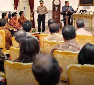 SBY Bertemu Para Bankir