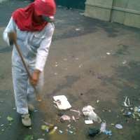 Demo Usai, Polri Digantikan Petugas Berseragam Putih