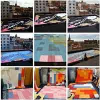 Seniman Lukis Atap Demi Google Earth