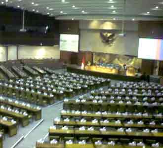 Suasana Jelang Sidang Paripurna