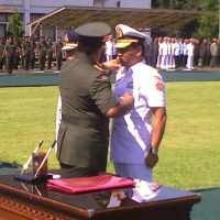 Komandan Sesko TNI Pindah Tongkat Komando