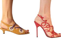 Tersenyum Dengan Sepatu Manolo Blahnik