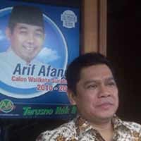 Adies Kadir Silaturahmi ke Posko Arif Afandi