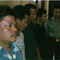 Iseng Berjudi, Empat Tukang Becak Diamankan