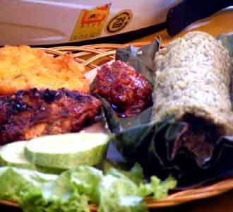 Harumnya Nasi Bakar Hijau