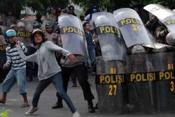 Polisi Tahan 4 Anggotanya Terkait Perusakan Sekretariat HMI Makassar