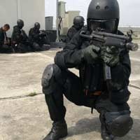 Pasukan Taifib Gelar Latihan Anti Teror di Mall