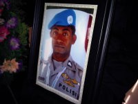 Tiba di Jakarta, Jenazah Briptu Boas Disambut Kapolri