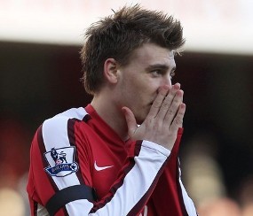 Wenger: Penampilan Bendtner Aneh