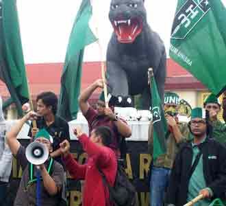 HMI Jabar Demo Mapolda